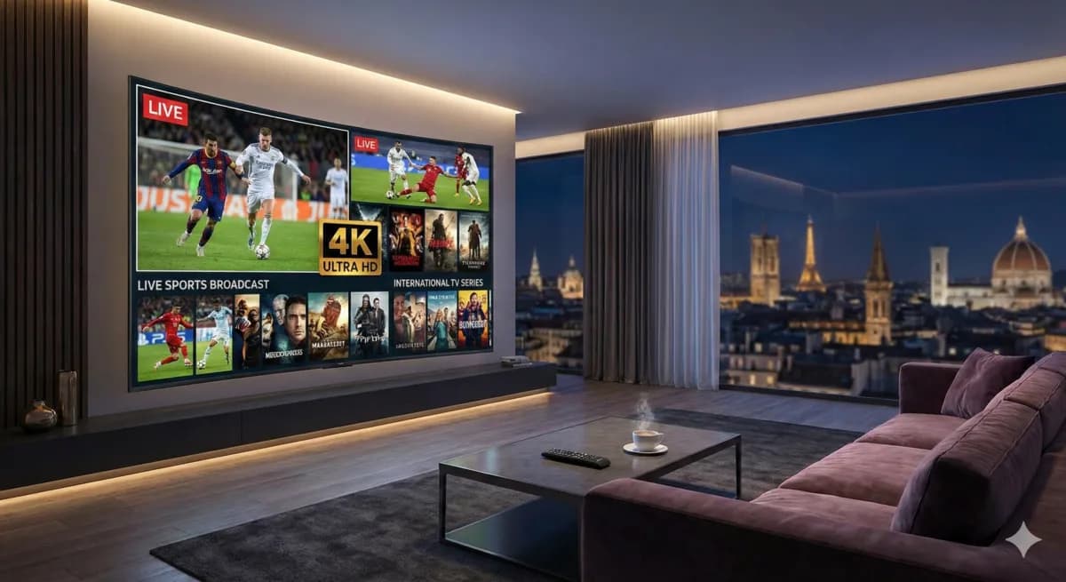 Bästa IPTV 2026 test och jämförelse av tjänster