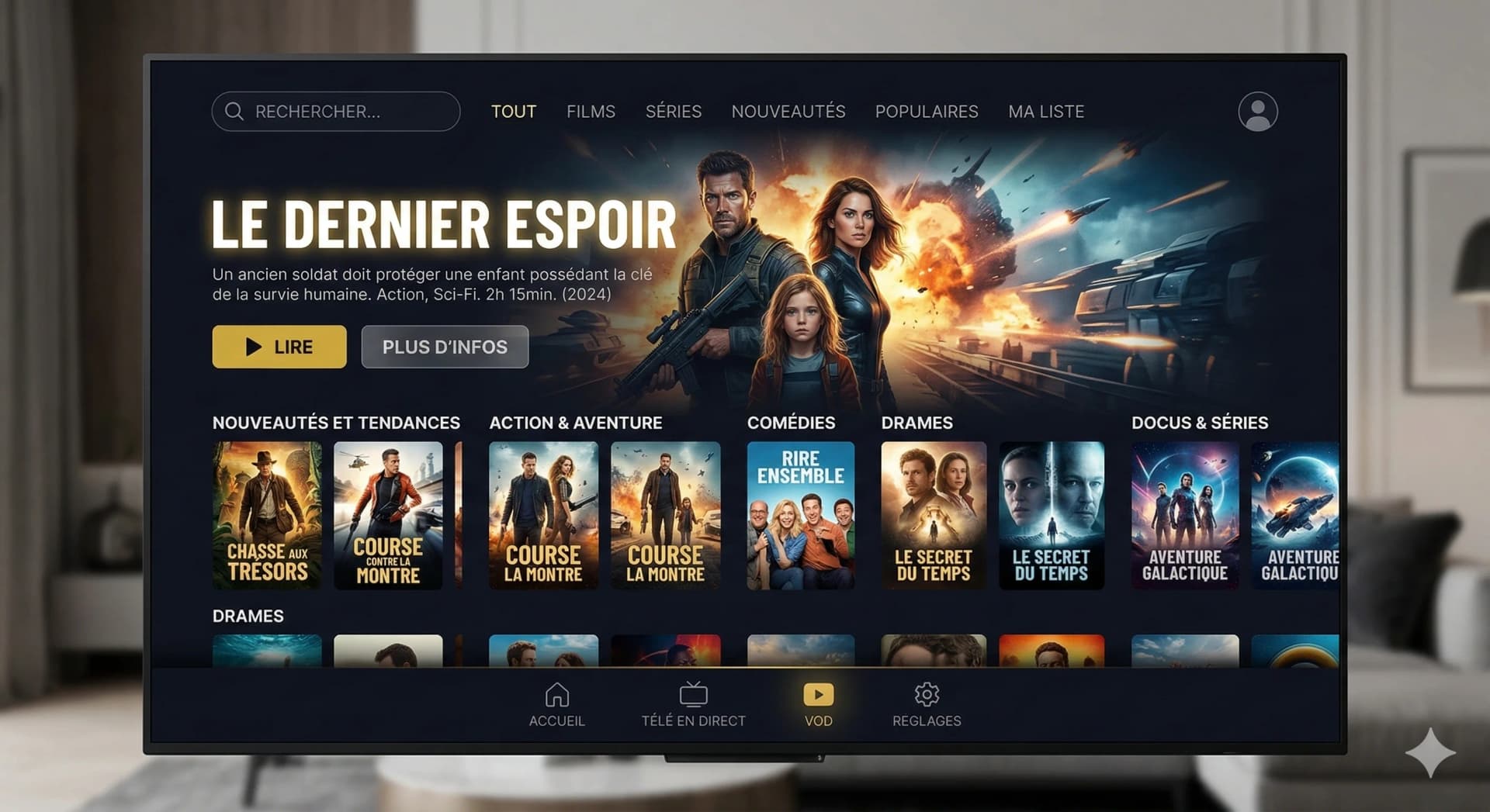 Bibliothèque VOD